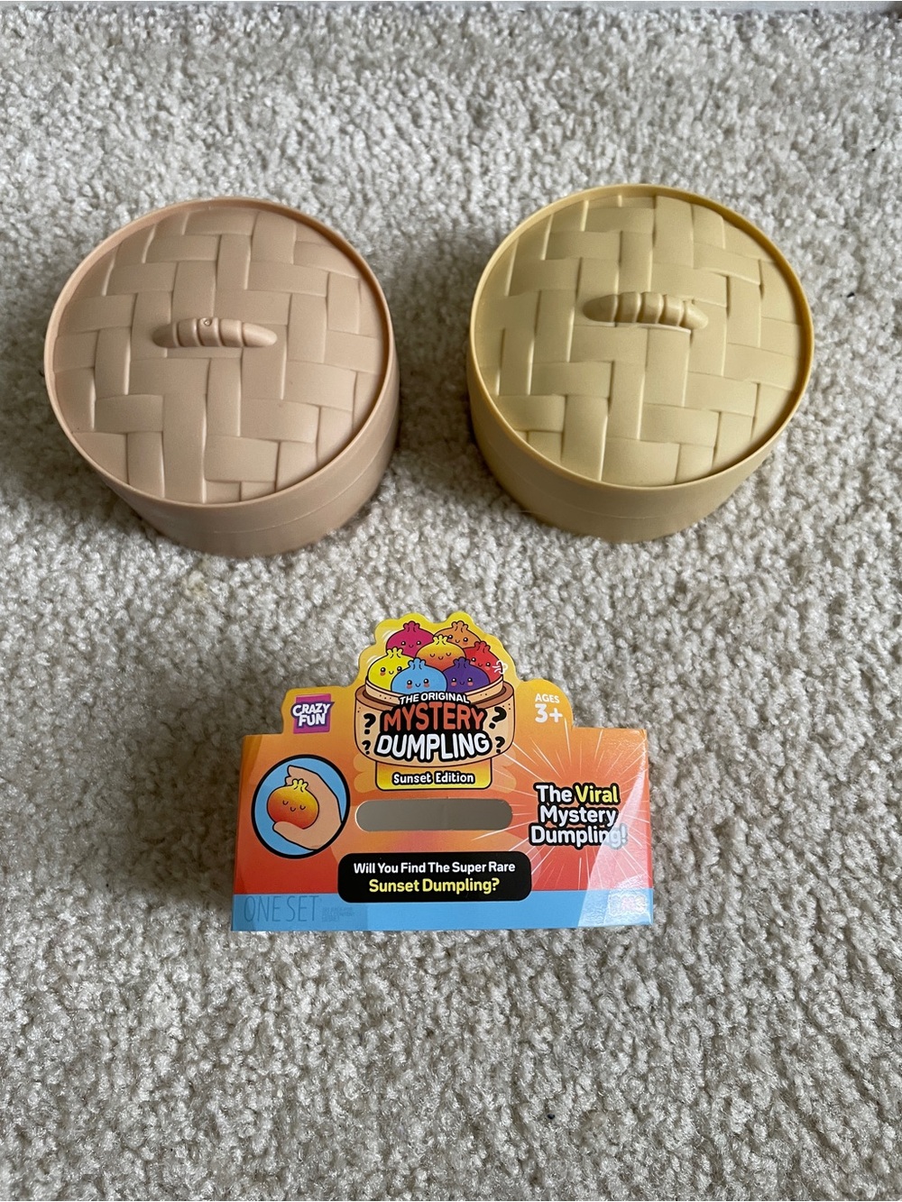 2 Mystery Dumpling Sunset Edition Duo - Peach & Yellow